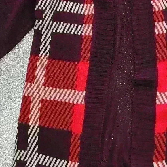 INC plaid cardigan - Picture 2 of 7